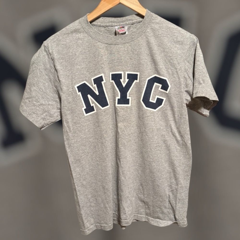 Fruit of the Loom Gray NYC Tee